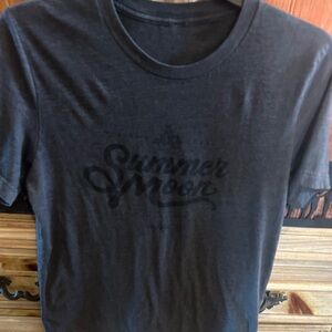 Gray Summer Moon tee